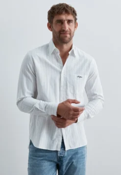 CAMISA OXFORD LOGO BOLSILLO