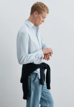 CAMISA POPELÍN DE ALGODÓN LIGERO