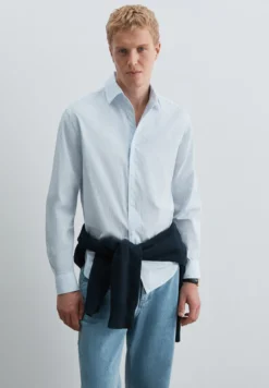 CAMISA POPELÍN DE ALGODÓN LIGERO