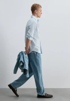 CAMISA POPELÍN DE ALGODÓN LIGERO