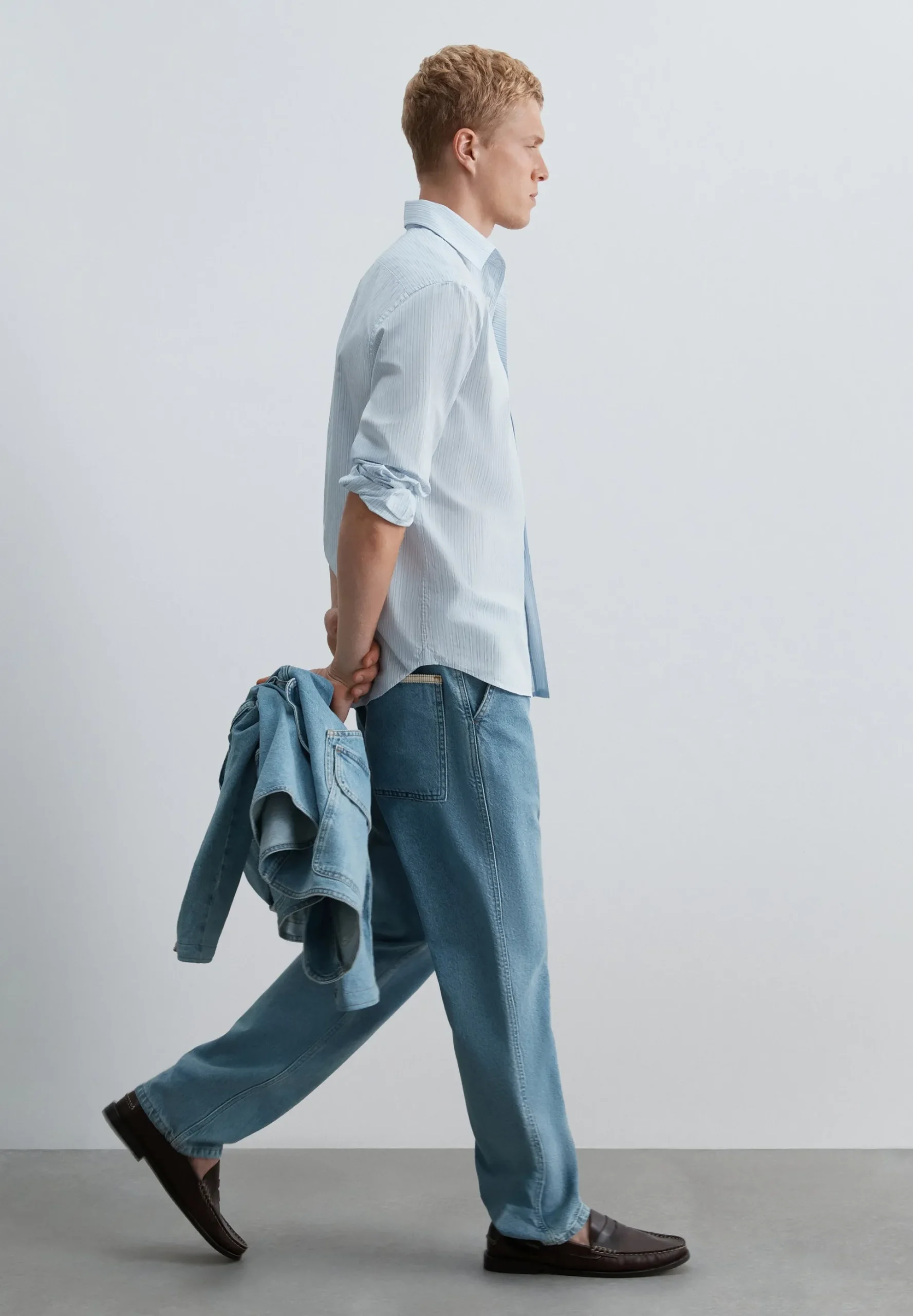 CAMISA POPELÍN DE ALGODÓN LIGERO