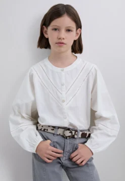 CAMISA ROMÁNTICA BORDADOS