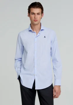 CAMISA VESTIR CUADROS CALAVERA CONTRASTE