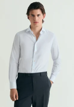 CAMISA VESTIR PREMIUM MICRORAYA