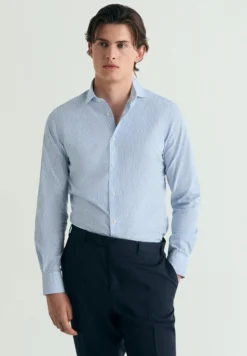 CAMISA VESTIR PREMIUM MICRORAYA