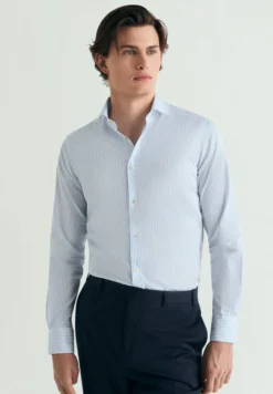 CAMISA VESTIR PREMIUM MICRORAYA