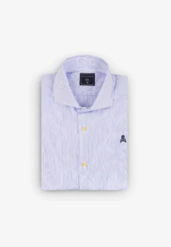 CAMISA VESTIR RAYAS CALAVERA CONTRASTE