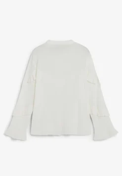 CAMISA VOLANTES CUELLO MAO