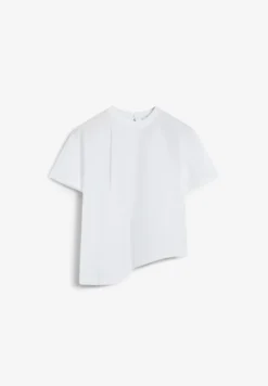 CAMISETA ASIMÉTRICA CUELLO REDONDO