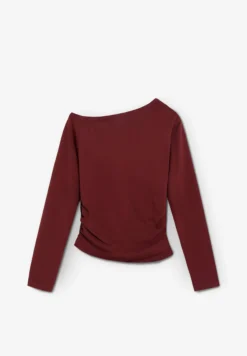 CAMISETA ASIMÉTRICA STRASS