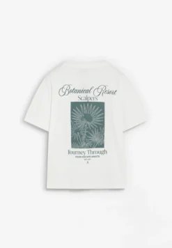 CAMISETA BOXY ESTAMPADA