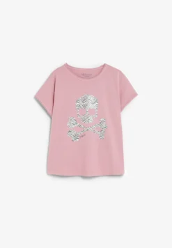 CAMISETA CALAVERA ANIMAL PRINT