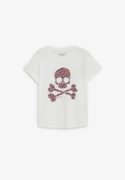 CAMISETA CALAVERA ANIMAL PRINT