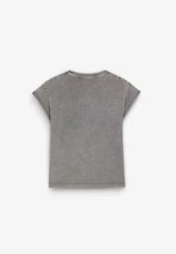 CAMISETA CALAVERA BORDADA