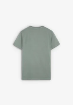CAMISETA CALAVERA BORDADA A TONO