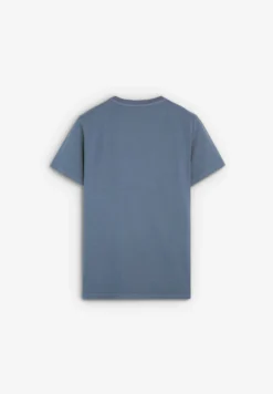 CAMISETA CALAVERA BORDADA A TONO