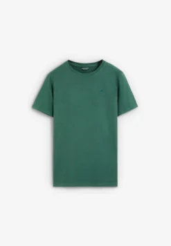 CAMISETA CALAVERA BORDADA A TONO