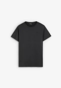 CAMISETA CALAVERA BORDADA A TONO
