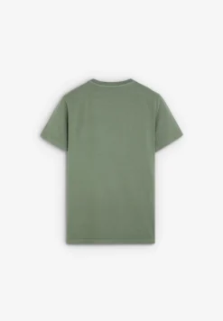 CAMISETA CALAVERA BORDADA A TONO