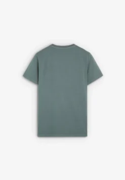 CAMISETA CALAVERA BORDADA A TONO