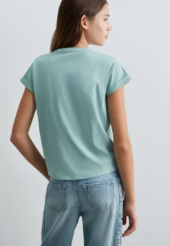 CAMISETA CALAVERA ESTAMPADA
