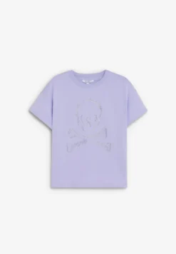 CAMISETA CALAVERA GLITTER