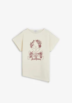 CAMISETA CALAVERA GLITTER