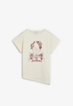 CAMISETA CALAVERA GLITTER