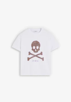 CAMISETA CALAVERA PAISLEY