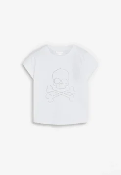 CAMISETA CALAVERA STRASS