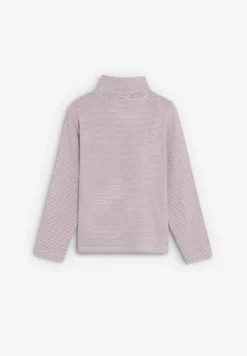CAMISETA CUELLO ALTO RAYAS