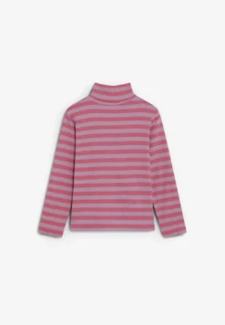 CAMISETA CUELLO ALTO RAYAS