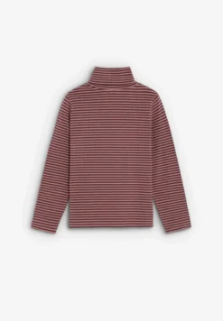 CAMISETA CUELLO ALTO RAYAS