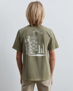 CAMISETA ESTAMPADA CONTRASTE