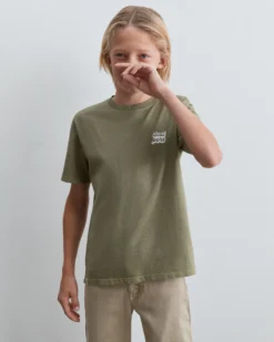 CAMISETA ESTAMPADA CONTRASTE