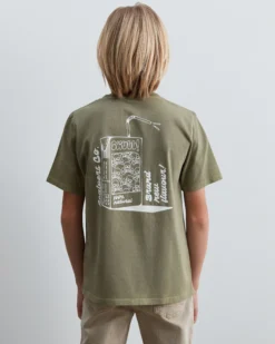 CAMISETA ESTAMPADA CONTRASTE