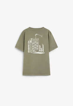 CAMISETA ESTAMPADA CONTRASTE