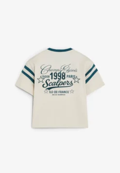 CAMISETA ESTAMPADA CONTRASTE