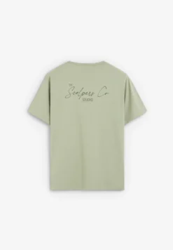 CAMISETA LOGO CONTRASTE