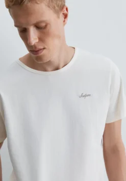 CAMISETA MANGA CORTA LOGO BORDADO