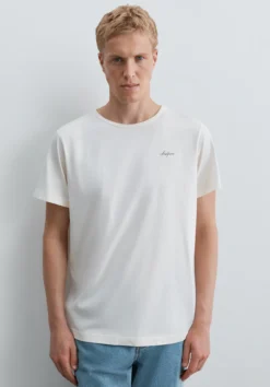 CAMISETA MANGA CORTA LOGO BORDADO