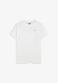 CAMISETA MANGA CORTA LOGO BORDADO