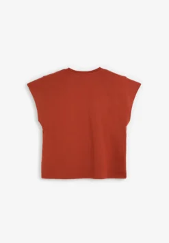 CAMISETA PLIEGUES CON STUDS