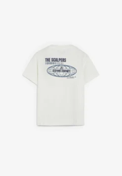 CAMISETA PRINT CONTRASTE