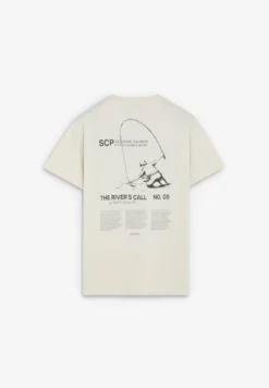 CAMISETA PRINT TRASERO CONTRASTE