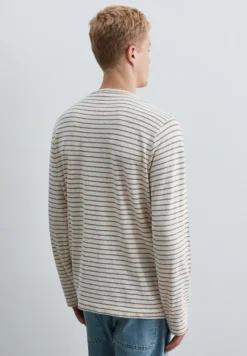 CAMISETA RAYAS ALGODÓN Y LINO