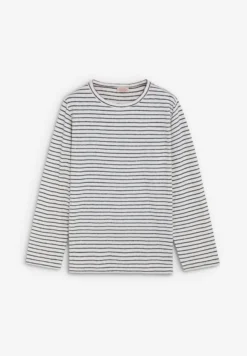 CAMISETA RAYAS ALGODÓN Y LINO