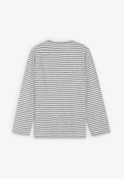 CAMISETA RAYAS ALGODÓN Y LINO