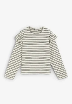 CAMISETA RAYAS CON VOLANTES