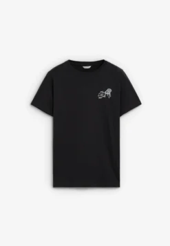 CAMISETA REGULAR FIT PRINT CONTRASTE